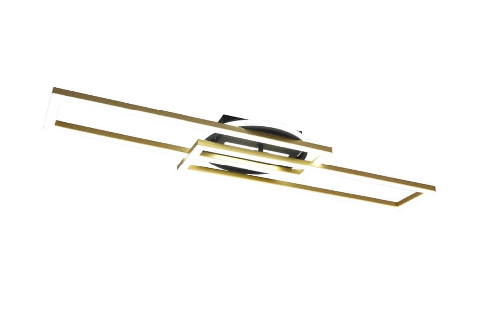 Verstelbare led plafondlamp Twister rvs