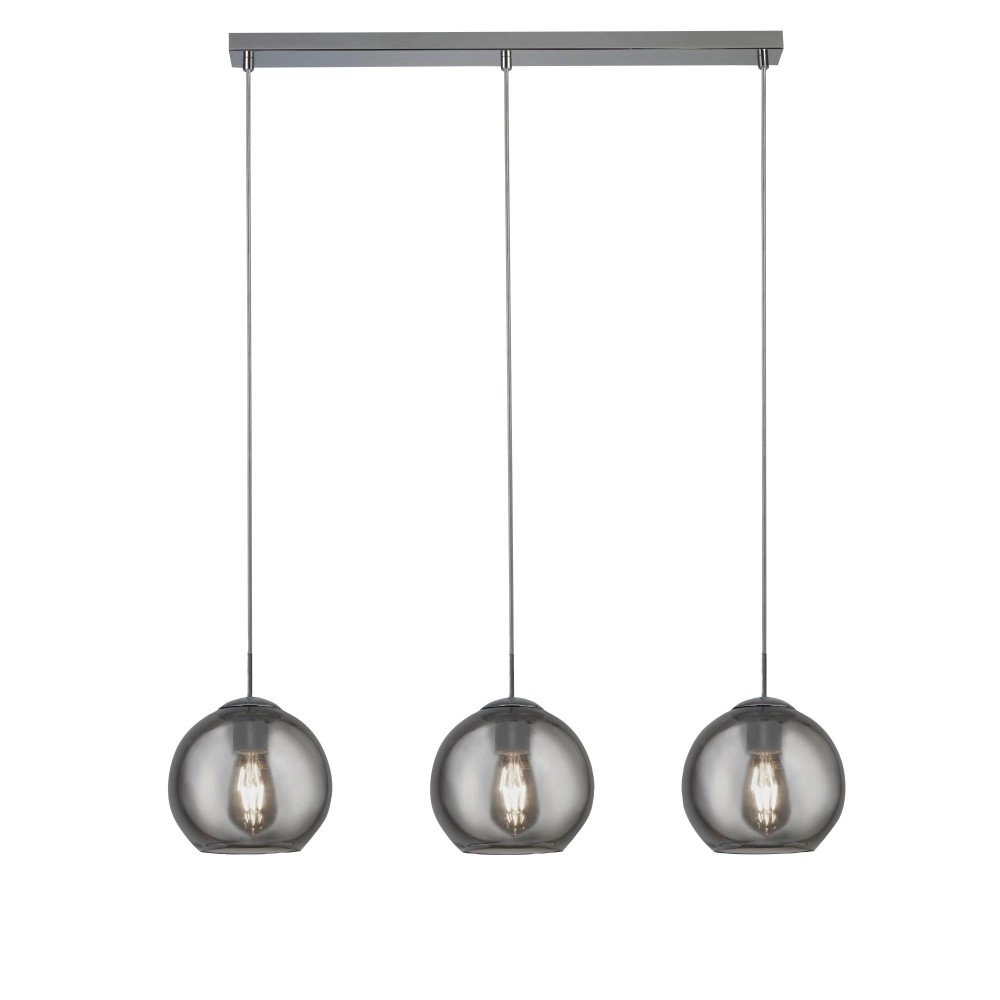 Smoke hanglamp Balls 3-lichts