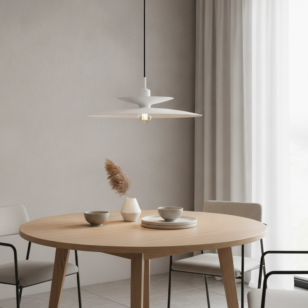 Hanglamp Linares paraplu wit Ø 50cm