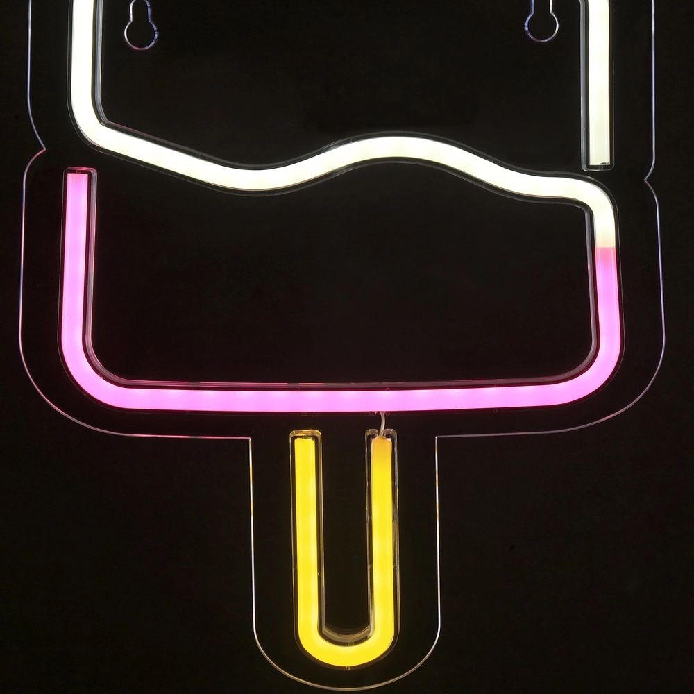 Neon wandlamp Neon-Tales ijsje Brilliant 4004353476952