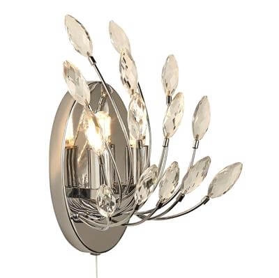 Wandlamp Peacock Kristal Searchlight 5053423190372