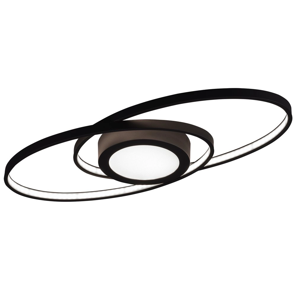 Moderne plafondlamp Galaxy zwart