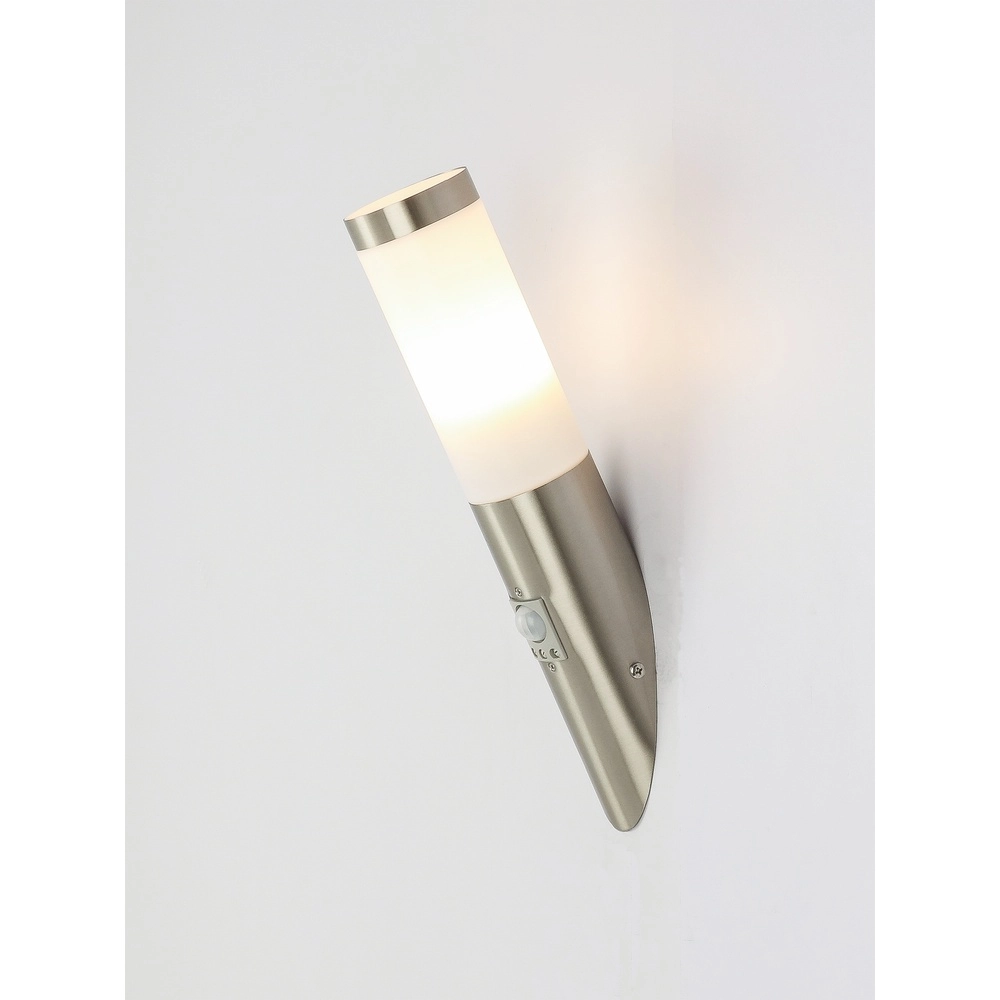 Buitenlamp Boston Led RVS met wit en sensor Globo 9007371282333