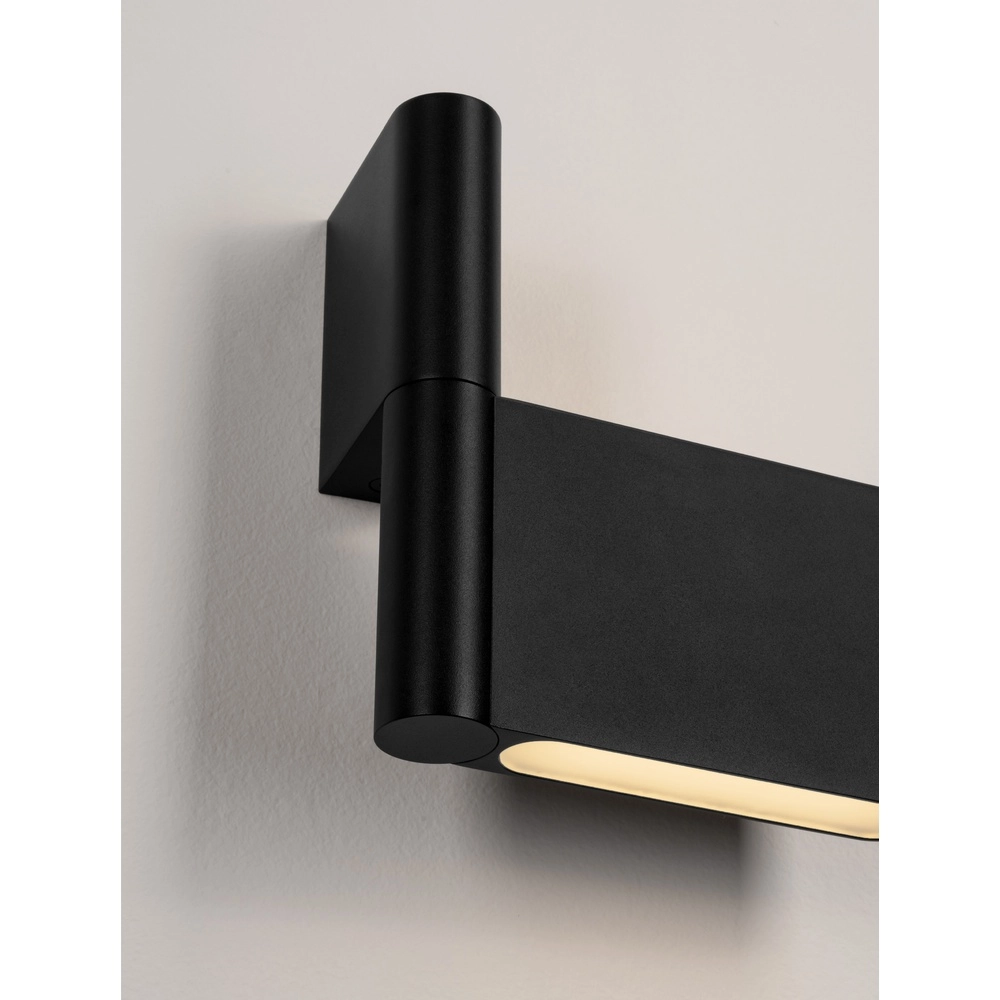 Wandlamp Flusso zwart Lyora 5212017478115