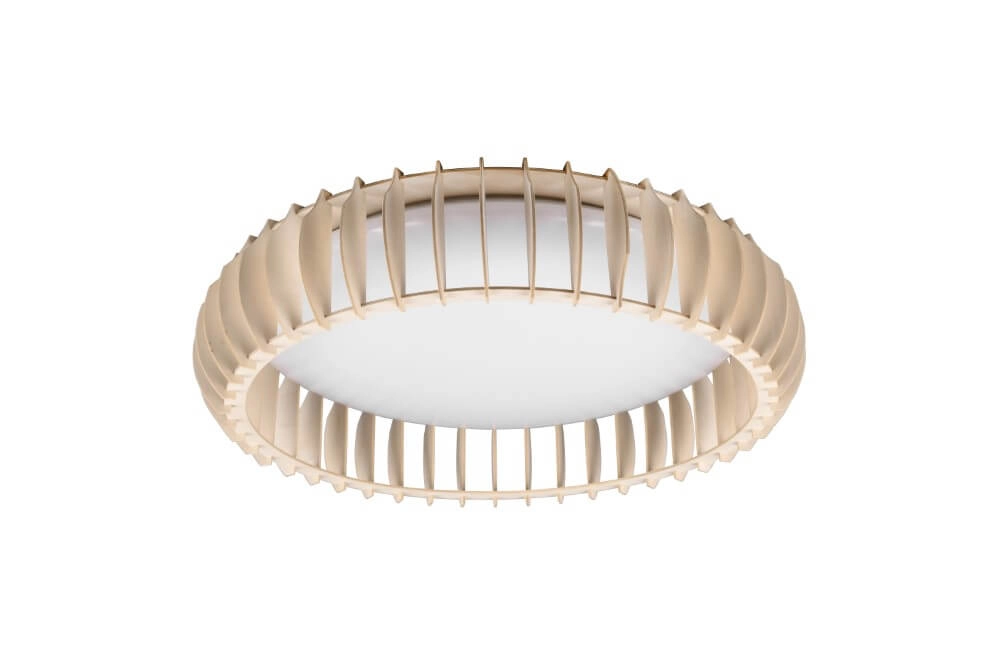 Plafonnière Monte 60cm houtbruin Plafonnière Monte 60cm houtbruin