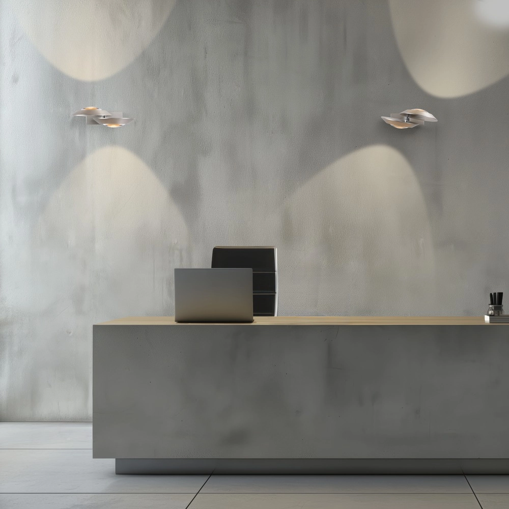 2L led wandlamp Pure Oculis Diamond grey Paul Neuhaus 4012248397022