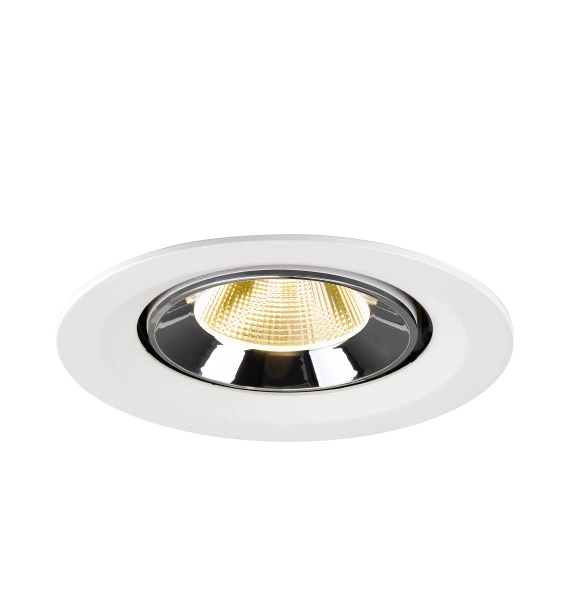 Inbouwspot Numinos Gimble M wit/chroom 3000K - 20gr SLV 4024163311847