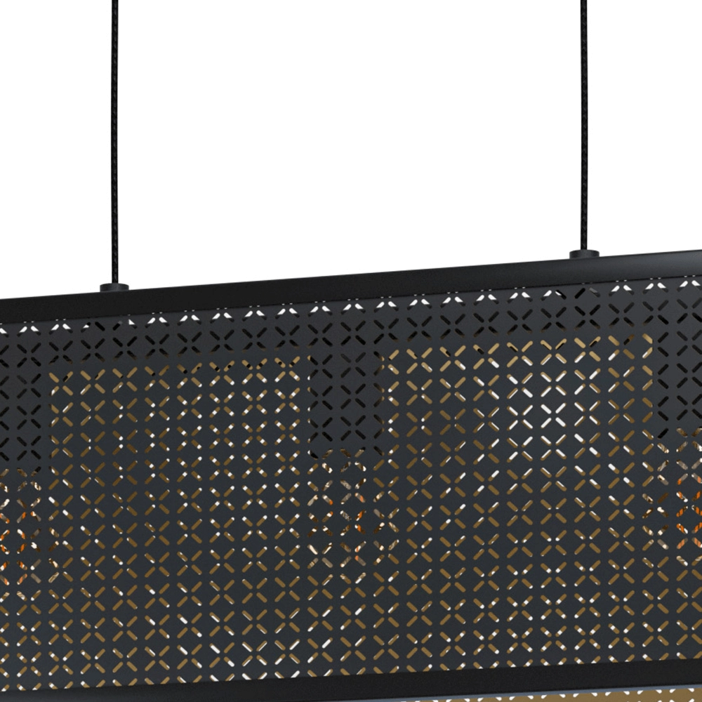 Zwarte hanglamp Sallicano Eglo 9002759435592