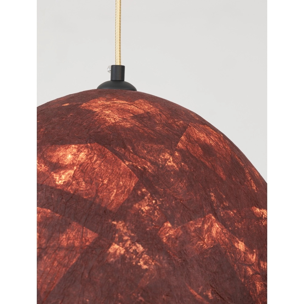 Hanglamp Solis rood Ø 50cm Lyora 5212017477859