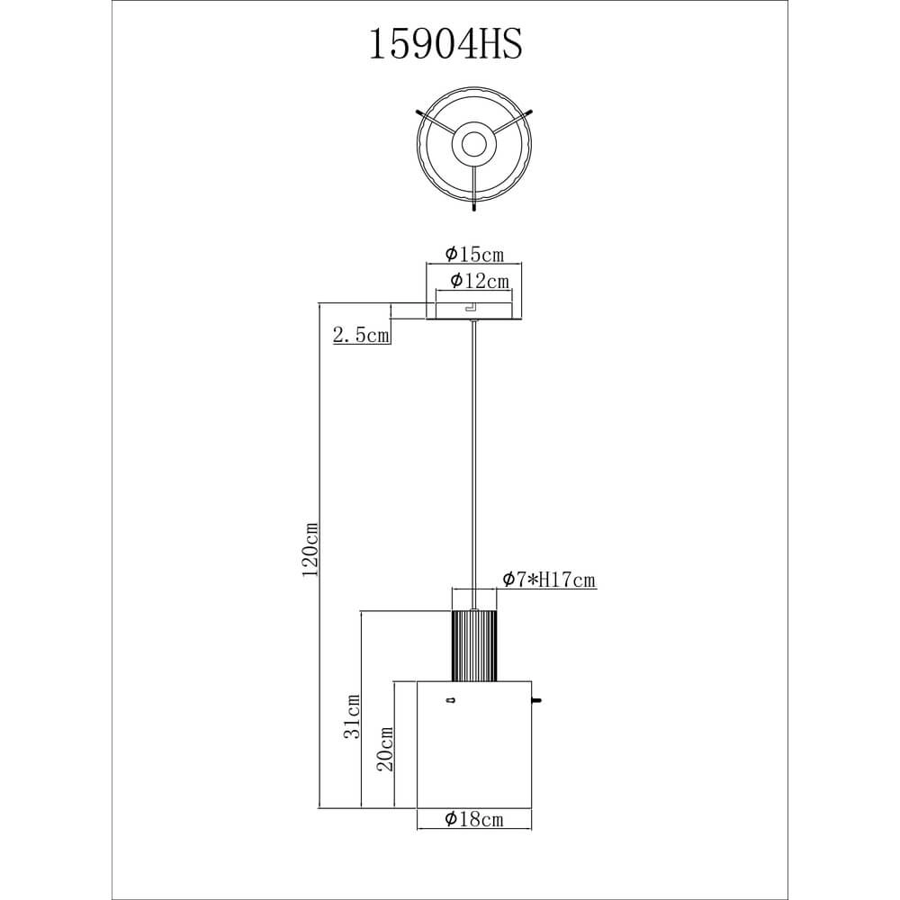 Hanglamp Tulivar design smoke glas Globo 9007371456659