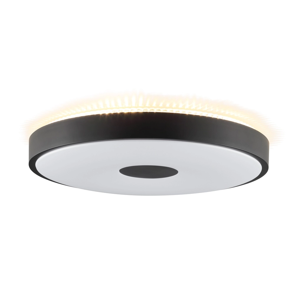 Plafonniere Tavis zwart Ø 44,5cm Brilliant 4004353477591