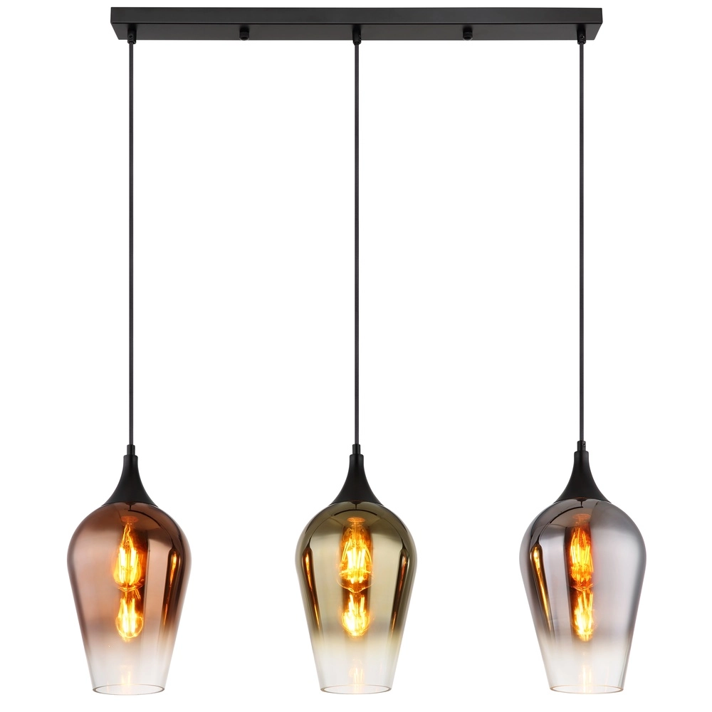 3-lichts hanglamp Lavus meerdere kleuren Globo 9007371453009