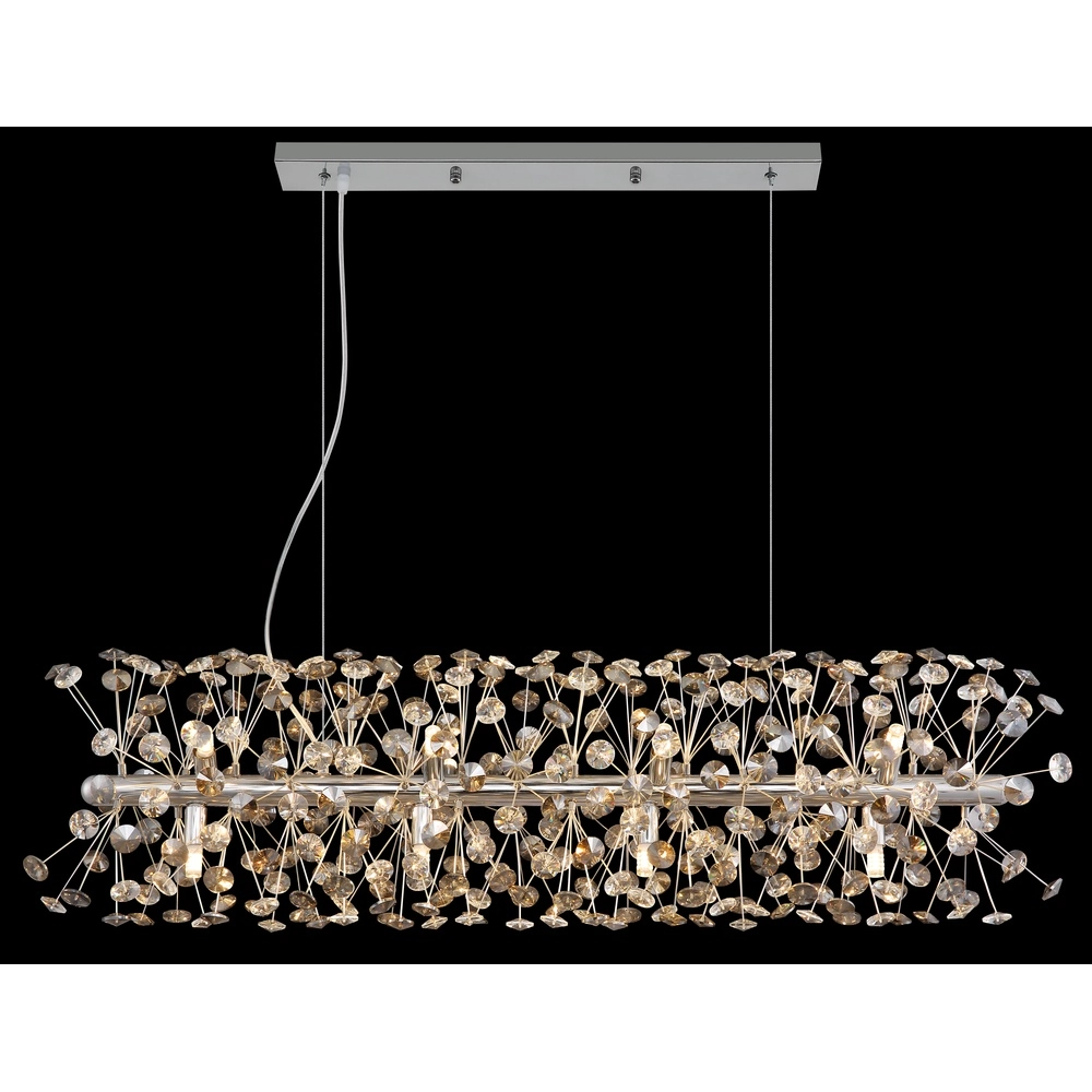 Hanglamp Katrina chroom 90cm Globo 9007371481347