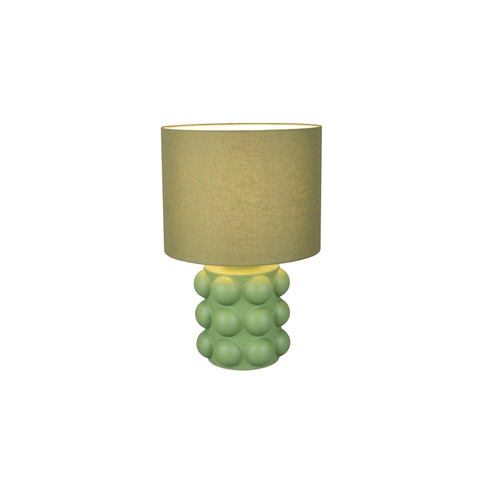 Tafellamp Kate groen Ø 30cm Trio 4017807662634