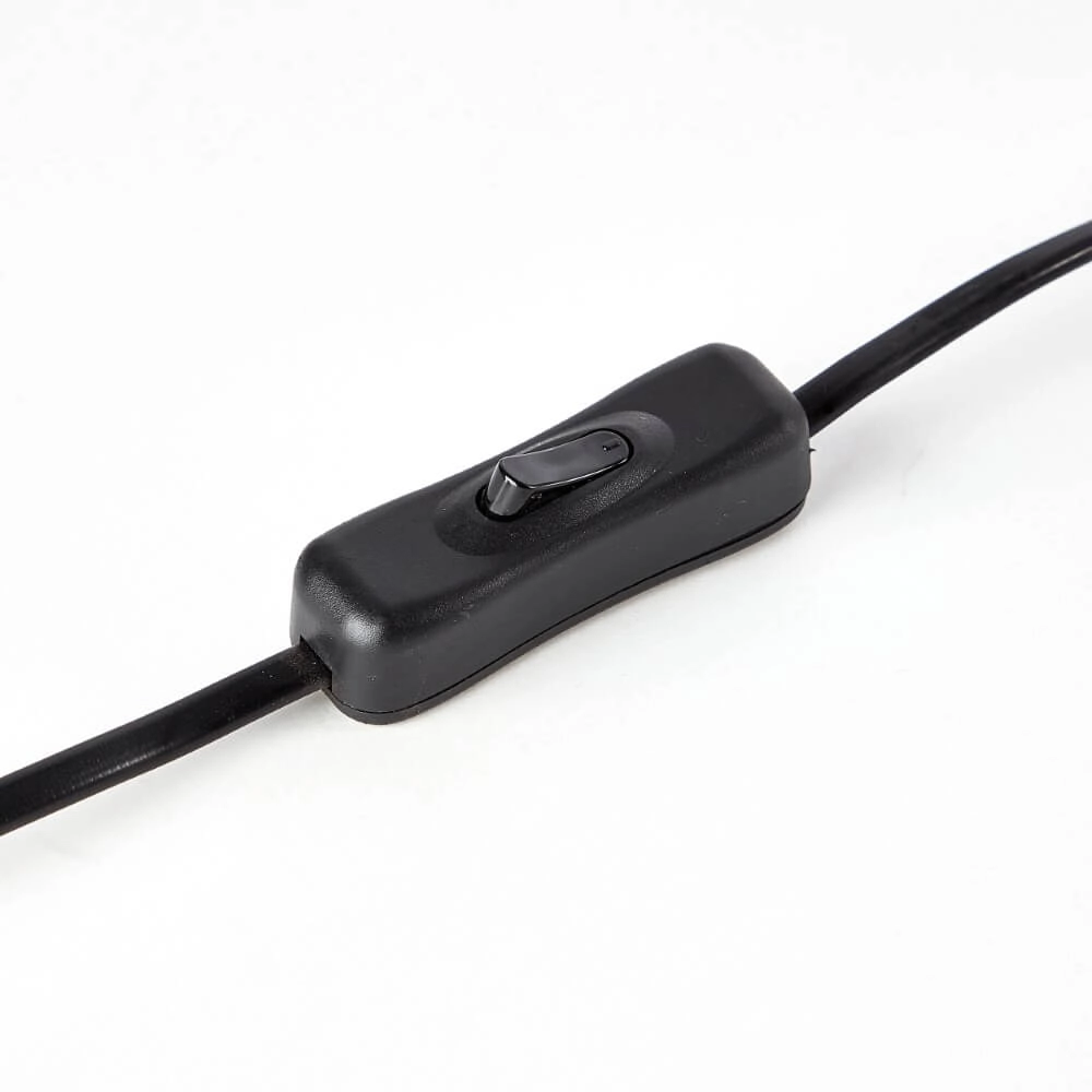 Zwarte design tafellamp Amalie Brilliant 4004353411755