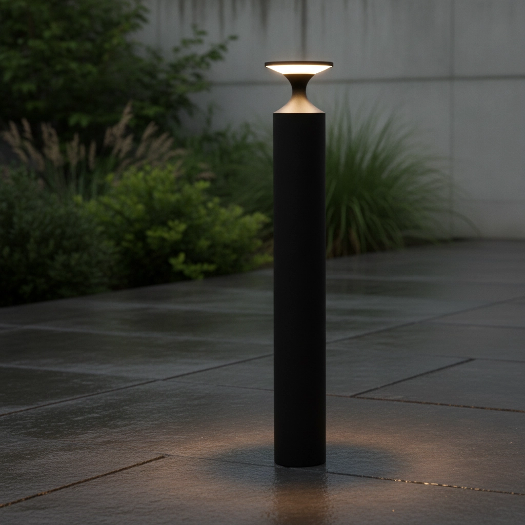 Zwarte design lamp Pistillo 90cm
