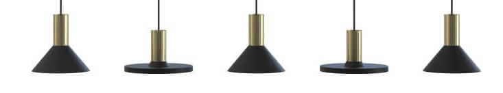 Eetkamer hanglamp Hermanos 5-lichts Lyora 5903139803298