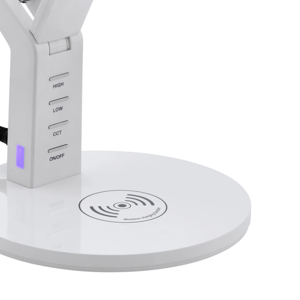 Witte bureaulamp Banderalo met oplaadpaneel Eglo 9002759998318