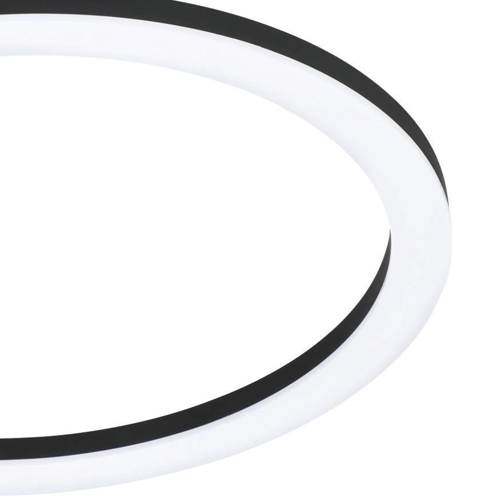 Plafondlamp Zigbee Parrapos-Z 44,5x30cm zwart Eglo 9008606231256