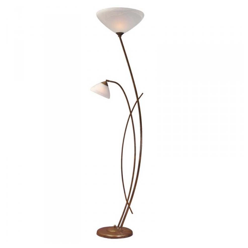 Vloerlamp Verona 1 met leeslamp Vloerlamp Verona 1 met leeslamp