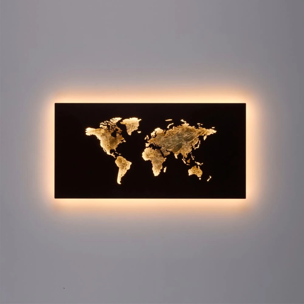 Wandlamp Map roest bruin Paul Neuhaus 4012248376034