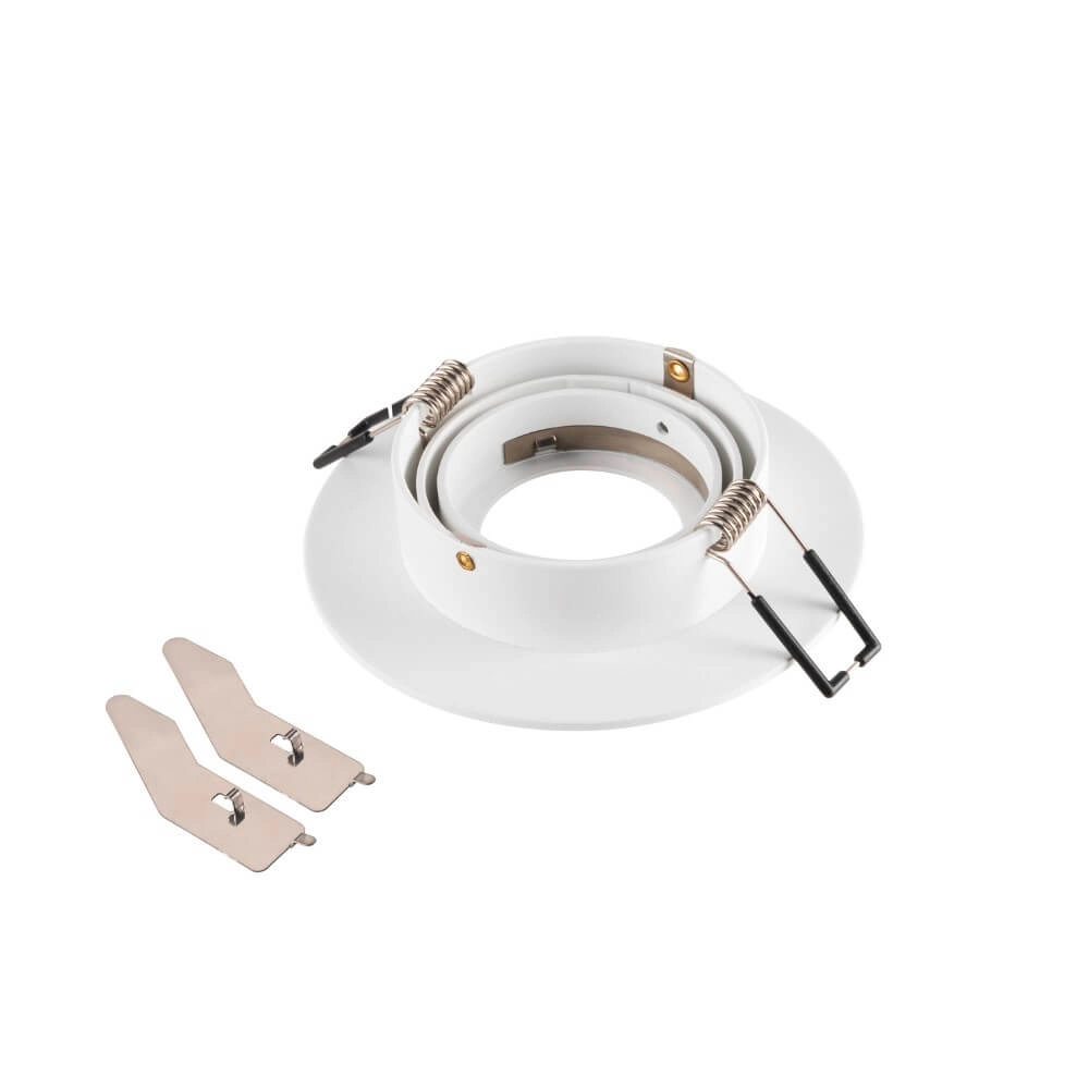 Inbouwring New Tria 75 XL rond wit - zonder fitting SLV 4024163280518