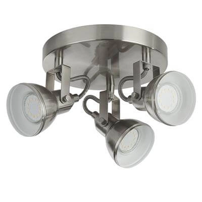 RVS opbouwspot Focus 3-lichts Searchlight 5053423090023