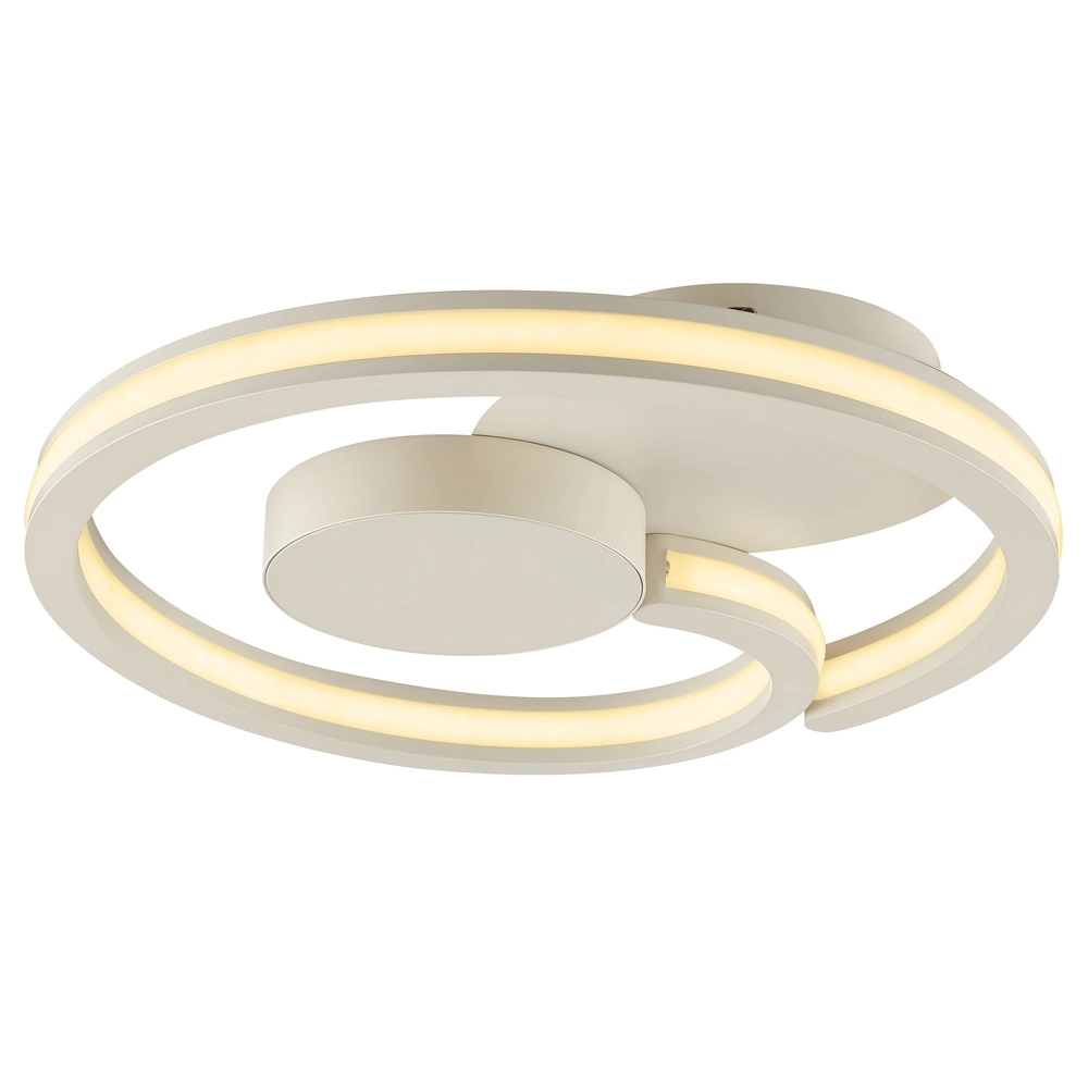 Plafondlamp beige Revola design Ø 40cm Brilliant 4004353477492