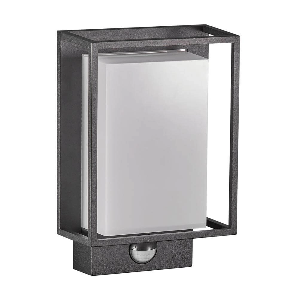 Moderne buitenlamp Nestor zwart met sensor Nordlux 5701581464988
