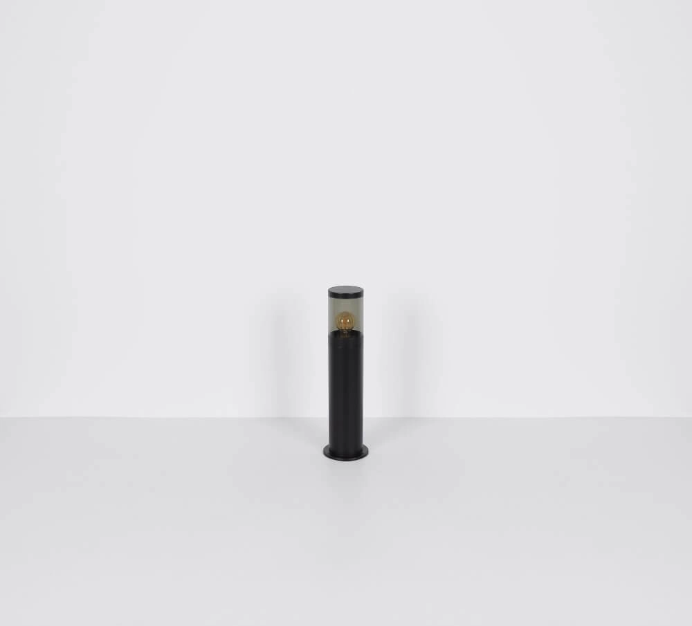 Zwarte terraslamp Xeloo 50 cm Globo 9007371443758