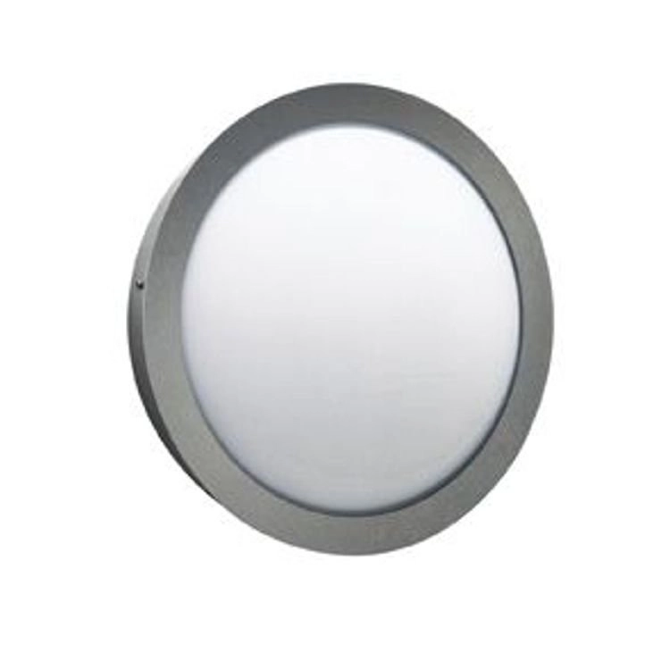 Moderne RVS buitenlamp Rondo 28cm