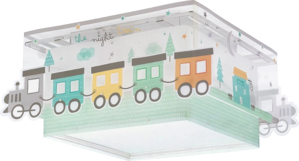 Plafondlamp met trein The Night Train Dalber 8420406635361