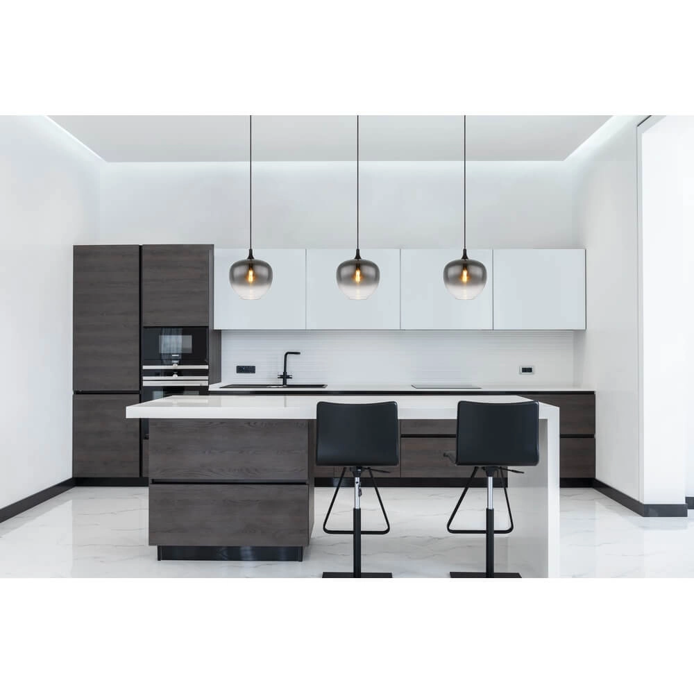 Ronde hanglamp Maxy Ø 29cm zwart Globo 9007371441396