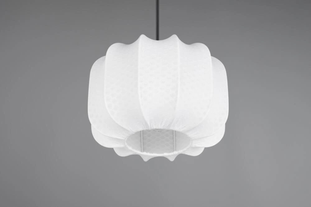 Witte design hanglamp Madleine Ø 25cm Trio 4017807637465