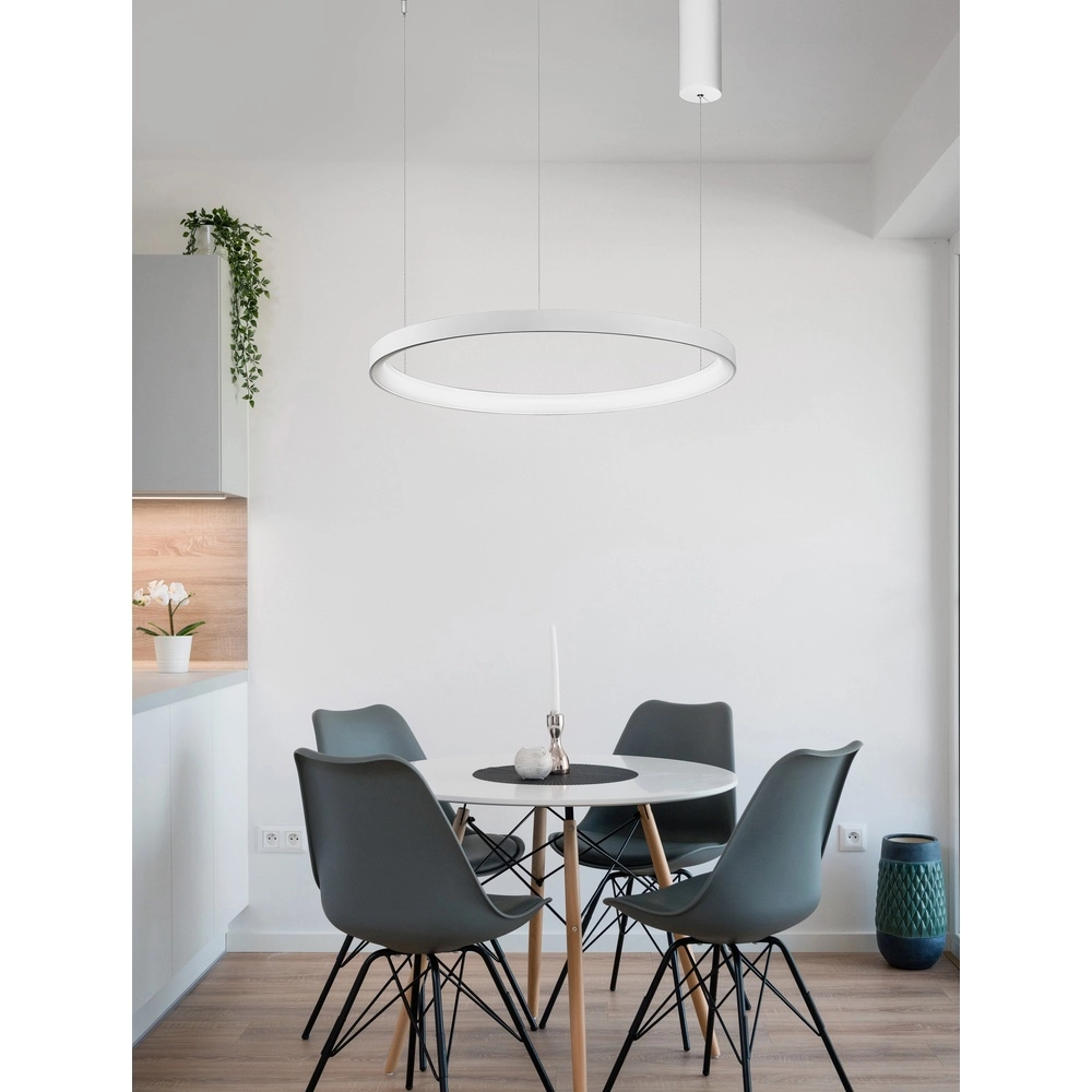Design hanglamp Pertino wit Ø 48cm 2700K Lyora 5212017446022