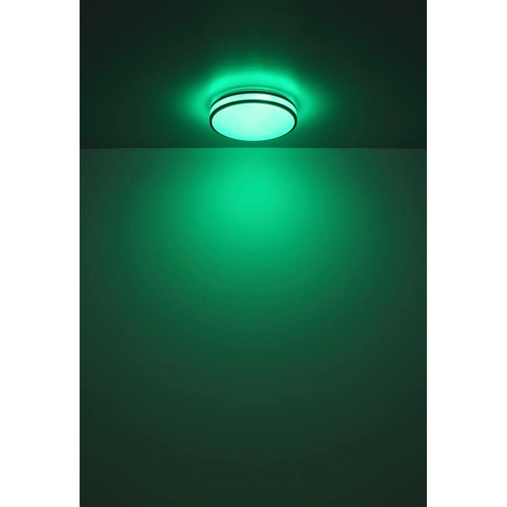 Plafonniere Betha bruin Ø 34cm Globo 9007371453825