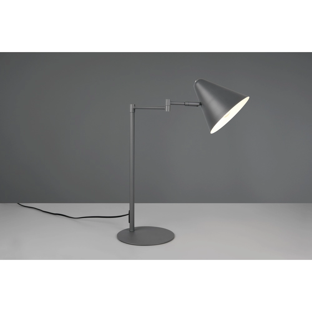 Design tafellamp Cosima antraciet Trio 4017807660258