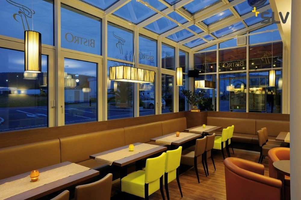 Hanglamp design Q-Line dimbaar 142cm zwart SLV 4024163196116