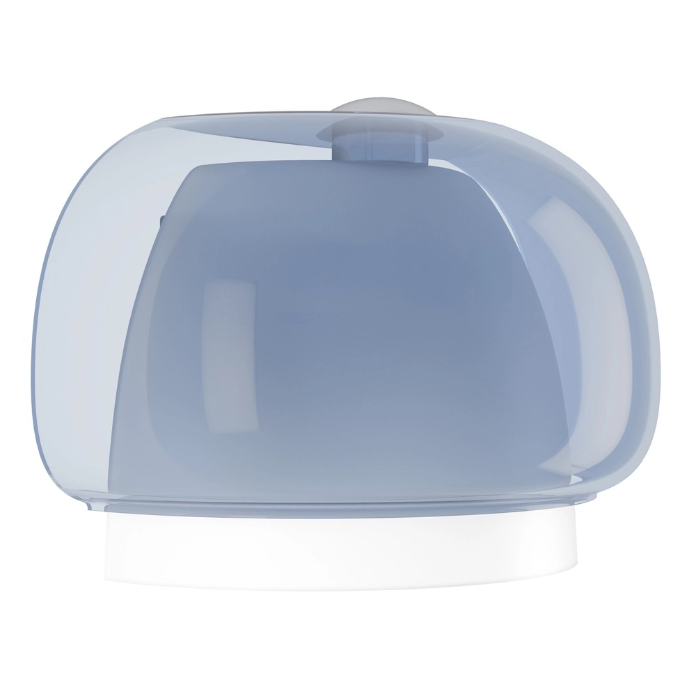 Design wandlamp Belomontejo chroom met blauw Eglo 9008606405046