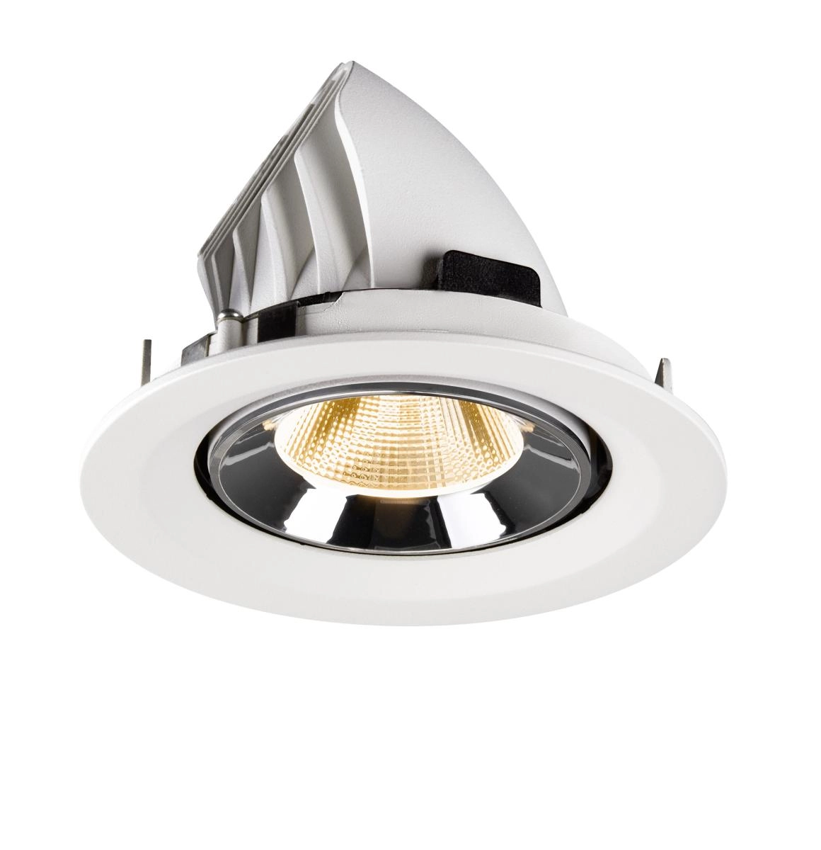 Inbouwspot Numinos Gimble M wit/chroom 2700K - 20gr SLV 4024163312028