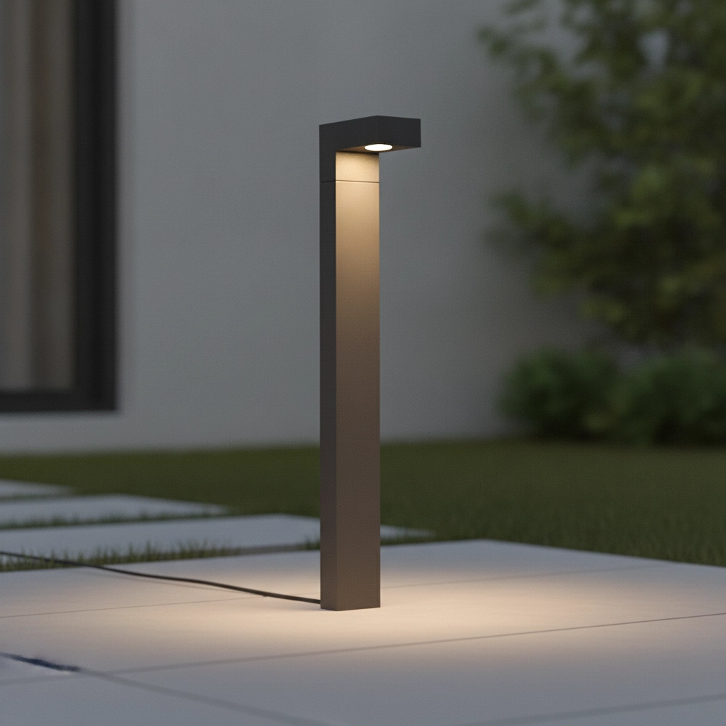 Tuinlamp Apollo design grijs