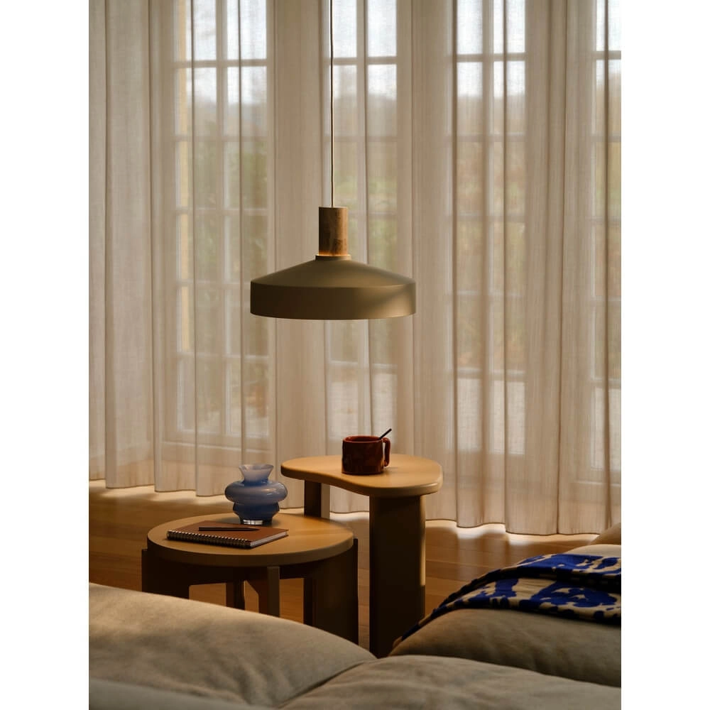 Hanglamp Elvas zand bruin Ø 37,5cm Nordlux 5704924024238