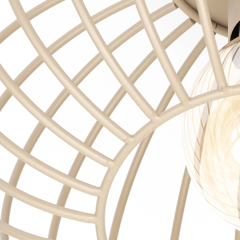 Draad plafondlamp Wire Ø 30cm zandkleurig ETH 8720195307556