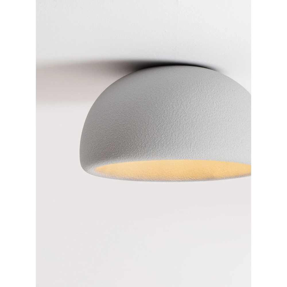 Moderne plafondlamp Davo grijs Ø 43cm Lyora 5212017495723