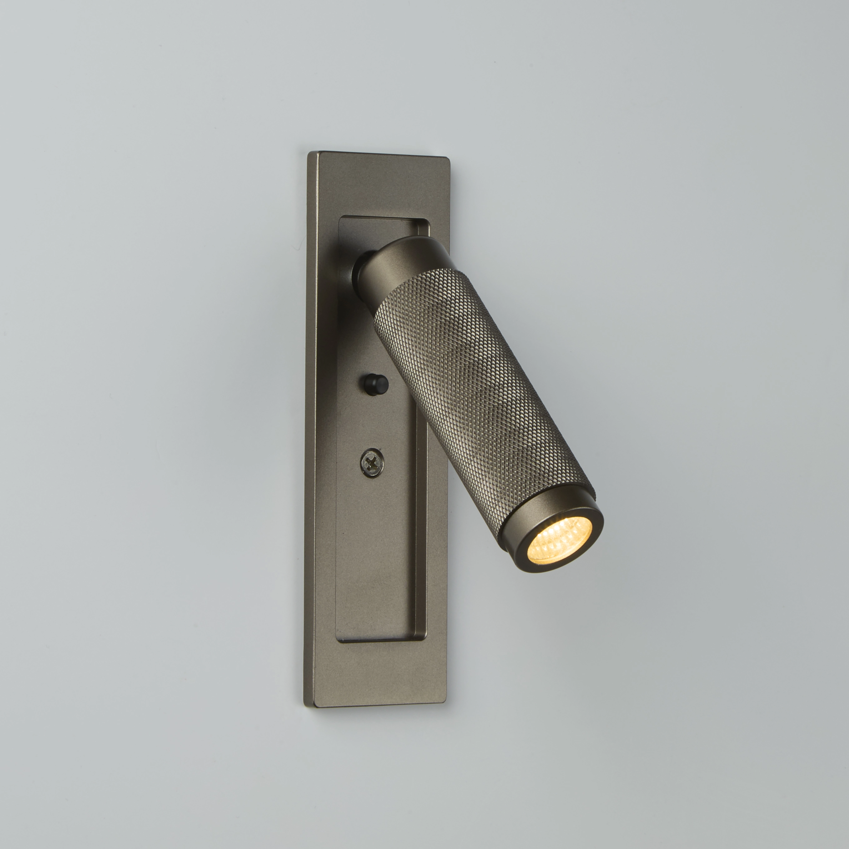 Bedlampje Kings Cross inbouw brons