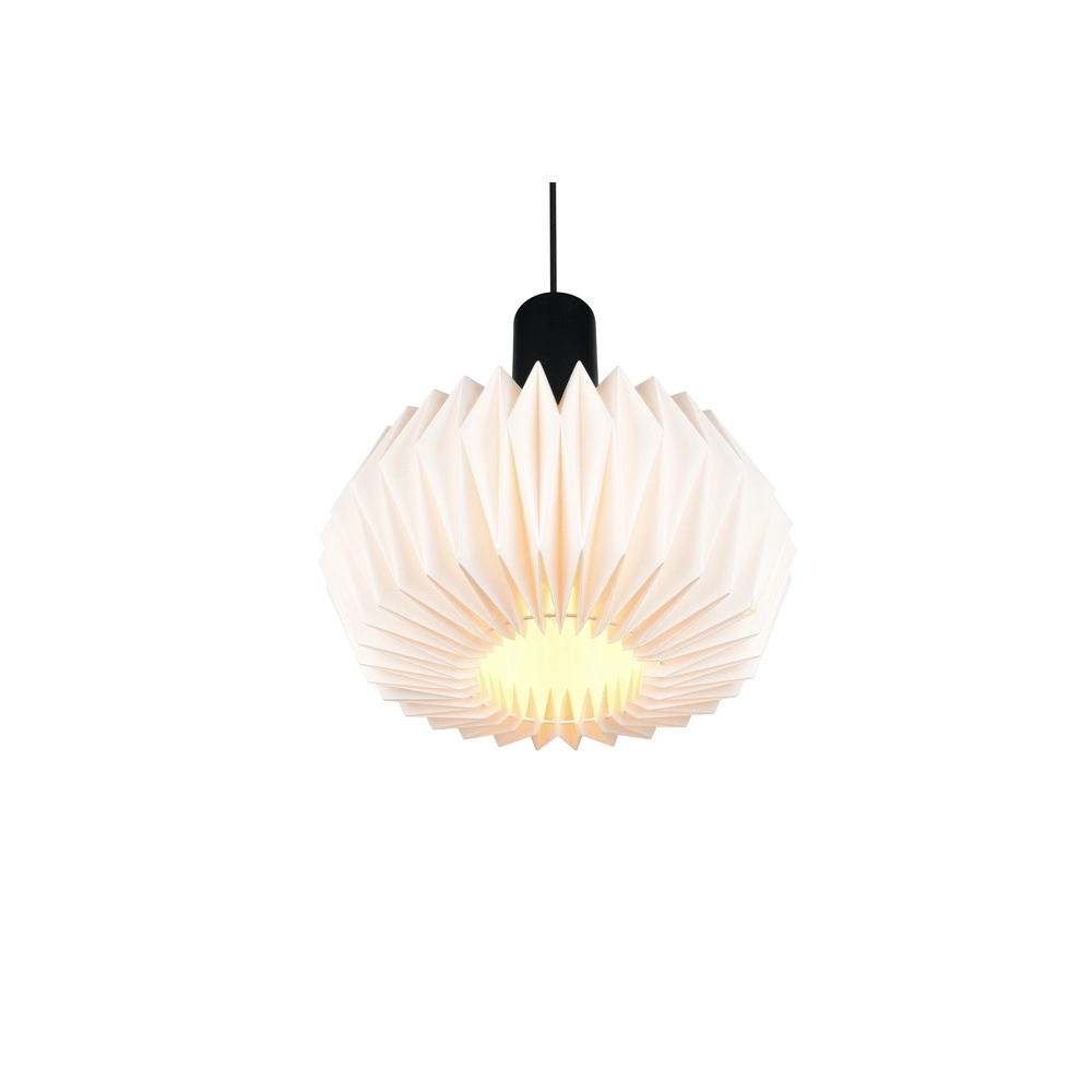 Moderne hanglamp Larima zwart met wit Trio 4017807704754