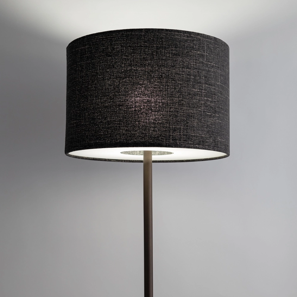 Vloerlamp Amarela zwart melange Ø 46cm Lyora 5903139116633