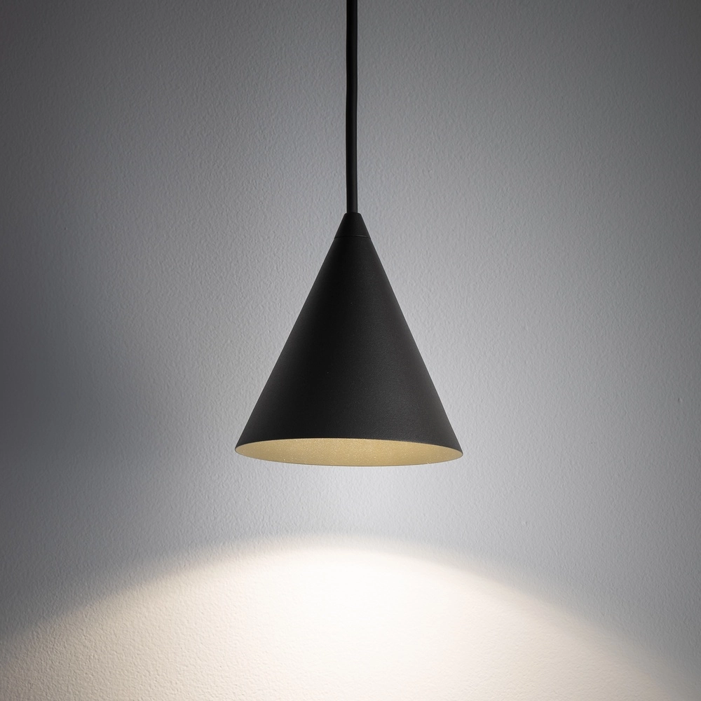 Design hanglamp Zenith umbra grijs Ø 11cm Lyora 5903139114547