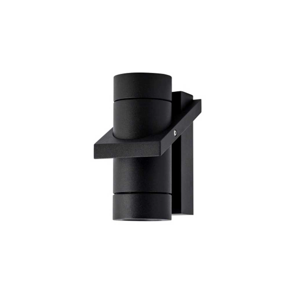 Zwarte wandspot Double Zwarte wandspot Double