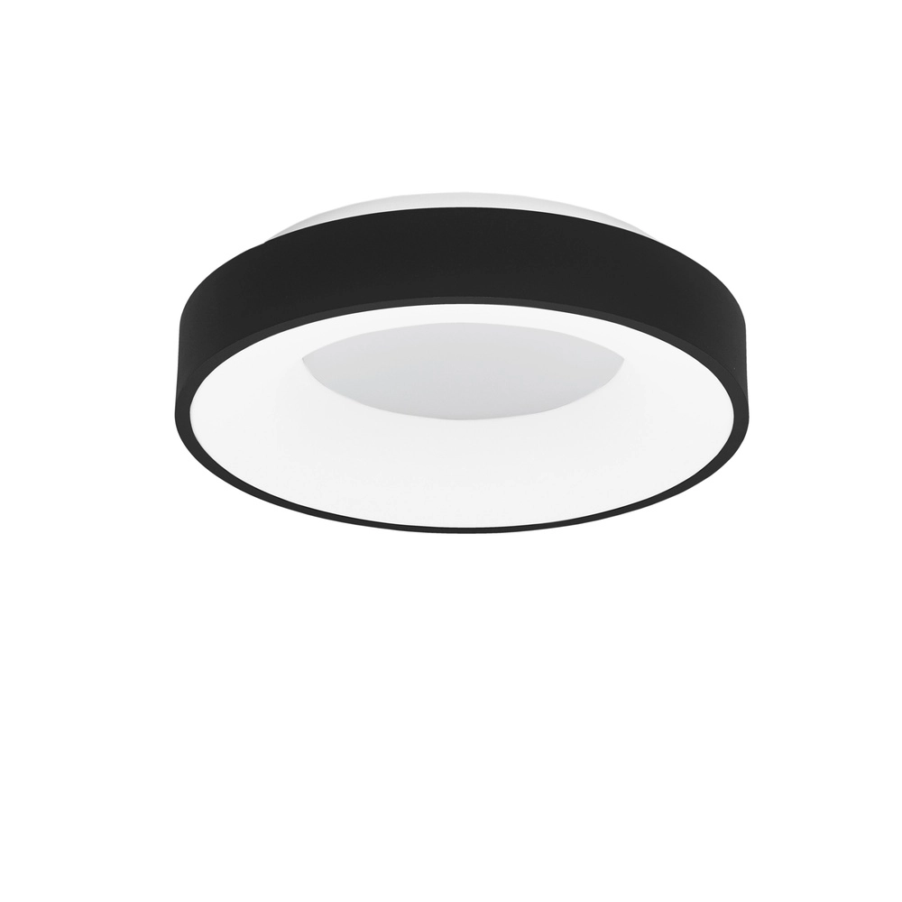 Plafondlamp Rando Thin zwart Ø 38cm Lyora 5212017420039